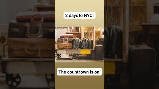 The countdown to NYC is on and the packing is just about done!?#author#booktour#newyorkcity