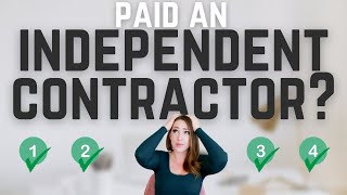 MUST-DO IRS Steps if Your Business Paid an Independent Contractor - SIMPLE Step by Step