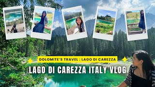 Lago di Carezza | Carezza lake in the Dolomites Italy | Lake Carezza