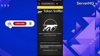 Avoid Token SCAM use token sniffer (Tutorial for beginners)