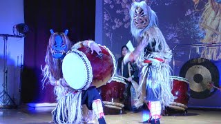 秋田県男鹿半島　なまはげ太鼓　恩荷（おんが）　Namahage Taiko Japanese Drums of Oga spa ONGA (Akita Japan)