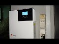 3kw srne hybrid inverter with 5kwh felicity solar lithium battery storage