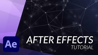 How to Create Abstract Tracking Lines in After Effects - TUTORIAL