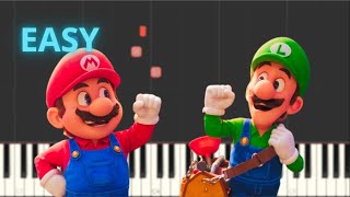 Underground Theme Super Mario Bros Easy Piano Tuto Doovi