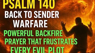 Backfire Prayer from Psalm 140: Frustrate Every Wicked Plot Against You