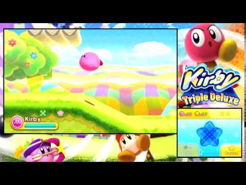 Let's Play Kirby: Triple Deluxe (Blind) Part 1 - Really Blind! - YouTube