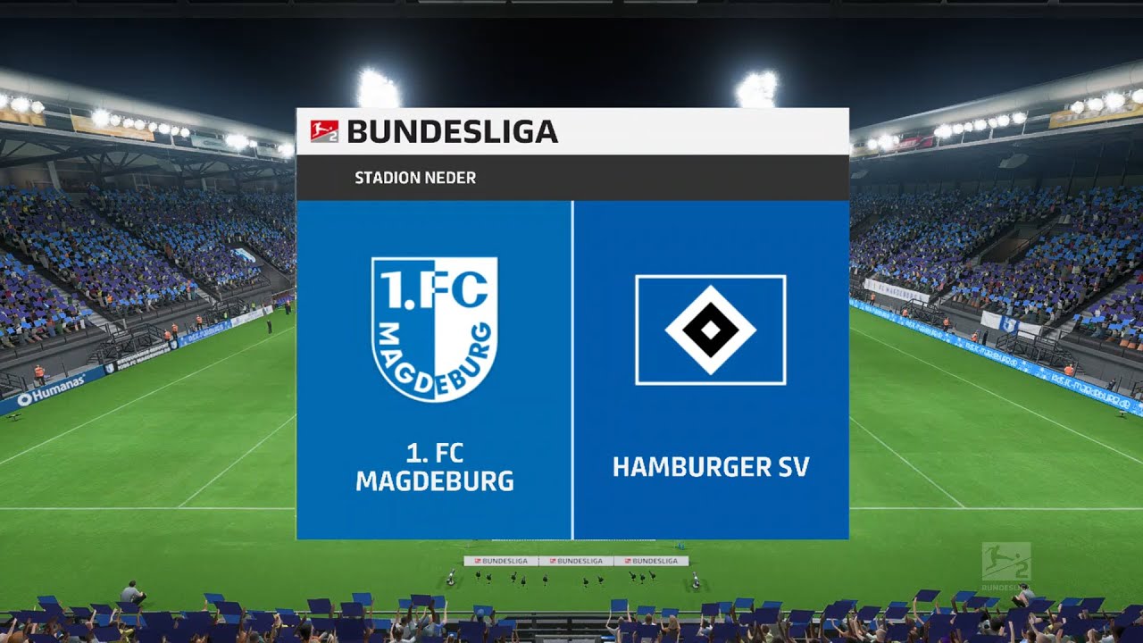 ⚽ 1. FC Magdeburg Vs Hamburger SV ⚽ | 2. Bundesliga (29/04/2023) | Fifa ...