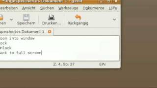 Zoom effects in Linux screencasts