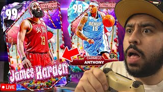 *LIVE* New Update and Opening New Dark Matter Packs for Dark Matter James Harden! NBA 2K25 MyTeam