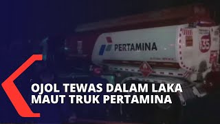 Ojol Jadi Korban Kecelakaan Maut Truk Pertamina di Cibubur