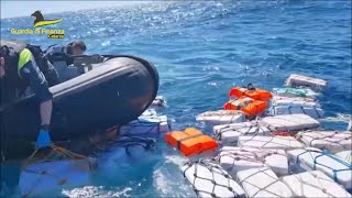 Italian police find two tonnes of cocaine floating off Sicily | AFP