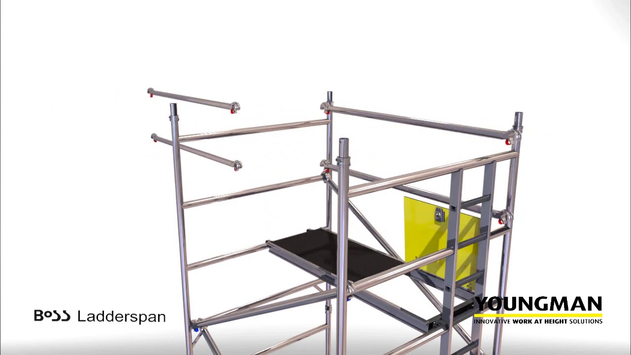 BoSS Ladderspan Access Tower 3T | Valentine Ladders - YouTube