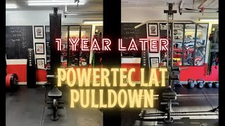 Powertec Lat Pulldown 1 Year Later *Is It Worth It?