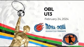 OBL U13: BC Troyka vs. GBA Gators