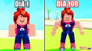 Roblox - JULIA MINEGIRL MUSCULOSA (Gym Tycoon)