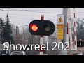 Polish railroads crossing showreel 2021 (SPECIAL EDIT)