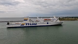 Sommerurlaub in Schweden Überfahrt mit der Fähre Rostock-Trelleborg TT-Line Tinker Bell