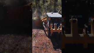 Twin Push! Cat D8T \u0026 Deere 1050K