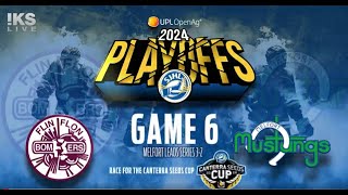 HIGHLIGHTS: Melfort Mustangs @ Flin Flon Bombers, Game 6