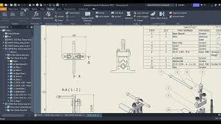 Autodesk Inventor Tutorial - Pipe Clamp Assy Drawing