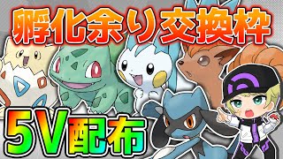 【#ポケモンBDSP】リオルやフシギダネ、夢ロコン等の孵化余り配布‼️【#ダイパリメイク】