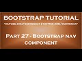 Bootstrap nav component