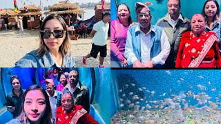 GAINDAKOT MAHOTSAB 2081 || FIRST FISH TUNNEL IN NEPAL #fish aquarium 🐠🐠🐟🐟#familyvlog #vlog