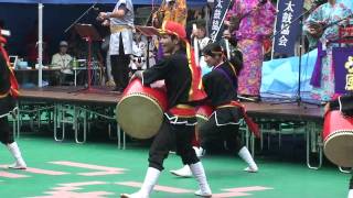 めんそーれ！沖縄◆涼風と琉球國祭り太鼓のコラボ