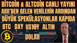 ABD'DEN GELEN TARIM DIŞI İSTİHDAM VERİLERİ! KRİPTO, ALTIN, DOLAR VE PİYASALARA ETKİLERİ | BTC CANLI