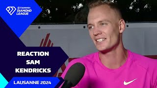 It's all champion mindset and building a legacy for Sam Kendricks - Wanda Diamond League