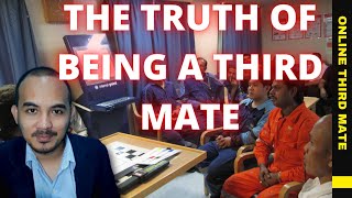 The Truth on being a THIRD MATE (For Deck Cadets & Deck Ratings)  #roadto100thousandsubs