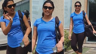 Actress Eesha Rebba Spotted At GYM In Hyderabad | Eesha Rebba | Daily Culture