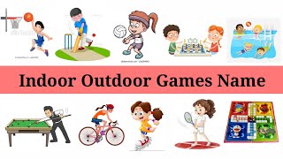 Games name | Type of sports and game name | games name in english | indoor & outdoor games name |