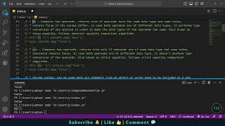 JavaScript : Ternary Operator, if-else Condition, and Operand Comparison | time2code