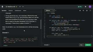 33. Time Based Key-Value Store - Neetcode 150