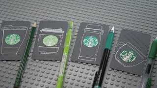 스타벅스 로고 그리는 법 - STARBUCKS Logo 'siren'   \