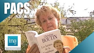 1999 : Christine Boutin perd ses soutiens contre le PACS | Archive INA