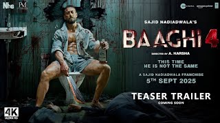 BAAGHI 4 - Official Trailer | Tiger Shroff | Sanjay Dutt | SajidNadiadwala’s | A Harsha | 2025