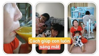 Cách tránh cận thị cho con ngay từ nhỏ | Mẹ Hương Hương