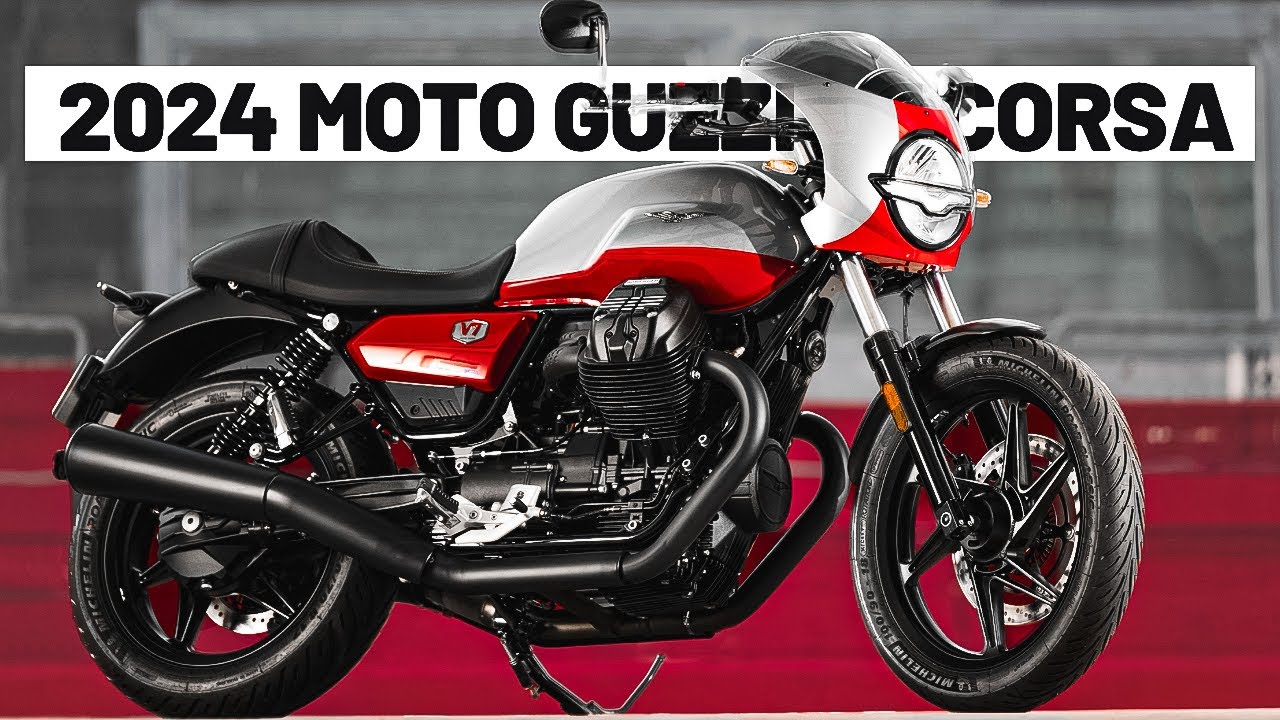 STUNNING ROADSTER..! 2024 MOTO GUZZI V7 STONE CORSA LAUCH - SPECS ...