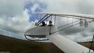 Fokker FG-2 aan de helling