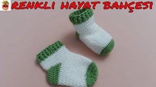 Crochet Baby Socks / Booties Model (1-2 Years)