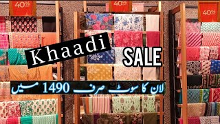 khaadi sale 40% \u0026 50% off