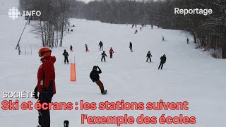 Pas de cellulaire en ski