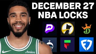 PRIZEPICKS NBA FRIDAY 12/27/24 - FREE PICKS!!! - (27-0 RUN!!!) - BEST PLAYER PROPS - NBA TODAY