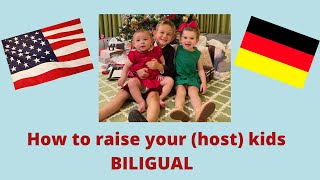 how to raise your (host) kids bilingual! 🇩🇪🇺🇸 #aupairinamerica