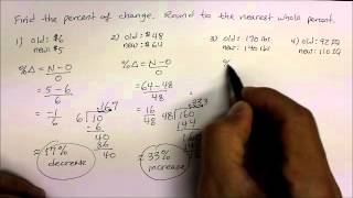 302GM Percent: Increase & Decrease