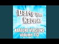 Love The World Away (Made Popular By Kenny Rogers) (Karaoke Version)