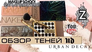 Тени Urban Decay, Gwen Stefani, Naked, Vice, Basics. Обзор