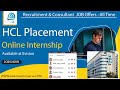 100% Placement Job Guaranteed | Evision Review | HCL Placement Interview | Jobs in MNCs | Parul